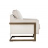 Kalmin Lounge Chair - Piccolo Prosecco - Side Angle