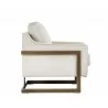 Kalmin Lounge Chair - Piccolo Prosecco - Side Angle - Kalmin Lounge Chair - Piccolo Prosecco - Side Angle