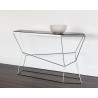 Sunpan Nathaniel Console Table - Grey Marble - Lifestyle