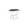 Sunpan Nathaniel End Table - Grey Marble - 