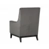 Sunpan Eugene Lounge Chair - Pebble - Back Angle - Sunpan Eugene Lounge Chair - Pebble - Back Angle