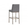 Leighland Barstool - Dark Grey - Back Angle