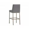 Leighland Barstool - Dark Grey - Back Angle - Leighland Barstool - Dark Grey - Back Angle