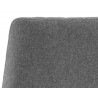 Leighland Barstool - Dark Grey - Back Angle Close-up