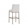 Leighland Barstool - Light Grey - Back Angle