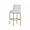 Leighland Barstool - Light Grey - Back Angle - Leighland Barstool - Light Grey - Back Angle