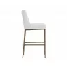 Leighland Barstool - Light Grey - Side Angle - Leighland Barstool - Light Grey - Side Angle