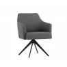 Sydney Swivel Dining Armchair - Coastal Grey - Angled - Sydney Swivel Dining Armchair - Coastal Grey - Angled