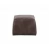 Aspen Ottoman - Havana Dark Brown - Front - Aspen Ottoman - Havana Dark Brown - Front