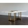 Sunpan Rosellen Dining Table - 86.5" - Lifestyle - Sunpan Rosellen Dining Table - 86.5" - Lifestyle