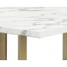 Sunpan Rosellen Dining Table - 86.5" - Tabel Edge Close-Up