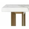 Sunpan Rosellen Console Table - Table Edge Close-Up - Sunpan Rosellen Console Table - Table Edge Close-Up