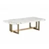 Sunpan Rosellen Coffee Table - Angled - Sunpan Rosellen Coffee Table - Angled