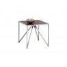 SUNPAN Pike End Table, Frontview with Decor