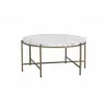  Sunpan Solana Coffee Table - Round - Angled -  Sunpan Solana Coffee Table - Round - Angled