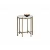 SUNPAN Solana End Table, Frontview with Decor - SUNPAN Solana End Table, Frontview with Decor