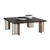 Sunpan Alto Coffee Table - With Decor