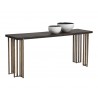 Sunpan Alto Console Table - Angled with Decor