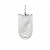 SUNPAN Kepler Chandelier - Small - Clear, Frontview  - SUNPAN Kepler Chandelier - Small - Clear, Frontview 