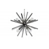 SUNPAN Faraday Chandelier - Small - Smoke Grey, Frontview