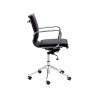 Morgan Office Chair - Onyx - Side Angle