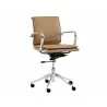 Morgan Office Chair - Tan - Angled - Morgan Office Chair - Tan - Angled