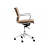Morgan Office Chair - Tan - Side Angle