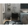 Manhattan Comfort Rockefeller Nightstand Blue - Manhattan Comfort Rockefeller Nightstand Blue