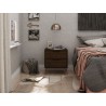 Manhattan Comfort Rockefeller Nightstand Brown