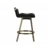 Arizona Swivel Counter Stool - Black - Side Angle - Arizona Swivel Counter Stool - Black - Side Angle