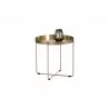 Sunpan Chelsea Side Table - Large - Front with Decor - Sunpan Chelsea Side Table - Large - Front with Decor