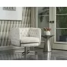 Carmel Side Table - Stainless Steel - Lifestyle - Carmel Side Table - Stainless Steel - Lifestyle