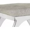 Sunpan Tropher Stool - Seat Closeup Angle - Sunpan Tropher Stool - Seat Closeup Angle