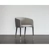 Asher Dining Armchair - Flint Grey / Napa Taupe - Lifestyle - Asher Dining Armchair - Flint Grey / Napa Taupe - Lifestyle