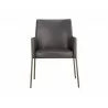 Bernadette Dining Armchair - Kendall Grey - Front - Bernadette Dining Armchair - Kendall Grey - Front