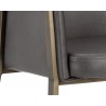 Bernadette Dining Armchair - Kendall Grey - Seat Close-up