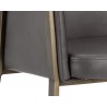 Bernadette Dining Armchair - Kendall Grey - Seat Close-up