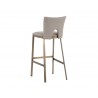 SUNPAN Reid Barstool - Biscotti Brown, Backview