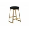 Sunpan Hendrix Swivel Counter Stool - Front - Sunpan Hendrix Swivel Counter Stool - Front