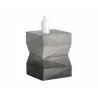 Sunpan Niran Pedestal - Front with Decot - Sunpan Niran Pedestal - Front with Decot