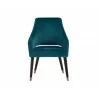 Sunpan Adelaide Dining Armchair - Timeless Teal - Front Angle - Sunpan Adelaide Dining Armchair - Timeless Teal - Front Angle