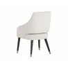 Sunpan Adelaide Dining Armchair - Calico Cream - Back Side Angle - Sunpan Adelaide Dining Armchair - Calico Cream - Back Side Angle
