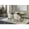 Sunpan Adelaide Dining Armchair - Calico Cream - Lifestyle - Sunpan Adelaide Dining Armchair - Calico Cream - Lifestyle
