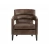 Sunpan Bloor Lounge Chair - Havana Dark Brown - Front - Sunpan Bloor Lounge Chair - Havana Dark Brown - Front