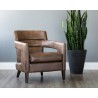 Sunpan Bloor Lounge Chair - Havana Dark Brown - Lifestyle