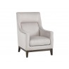 Sunpan Eugene Lounge Chair - Piccolo Dove - Angled