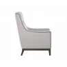Sunpan Eugene Lounge Chair - Piccolo Dove - Side Angle - Sunpan Eugene Lounge Chair - Piccolo Dove - Side Angle