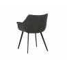 Mason Dining Armchair - Town Grey - Back Angle - Mason Dining Armchair - Town Grey - Back Angle