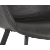 Mason Dining Armchair - Town Grey - Seat Close-up