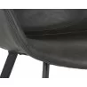 Mason Dining Armchair - Town Grey - Seat Close-up - Mason Dining Armchair - Town Grey - Seat Close-up